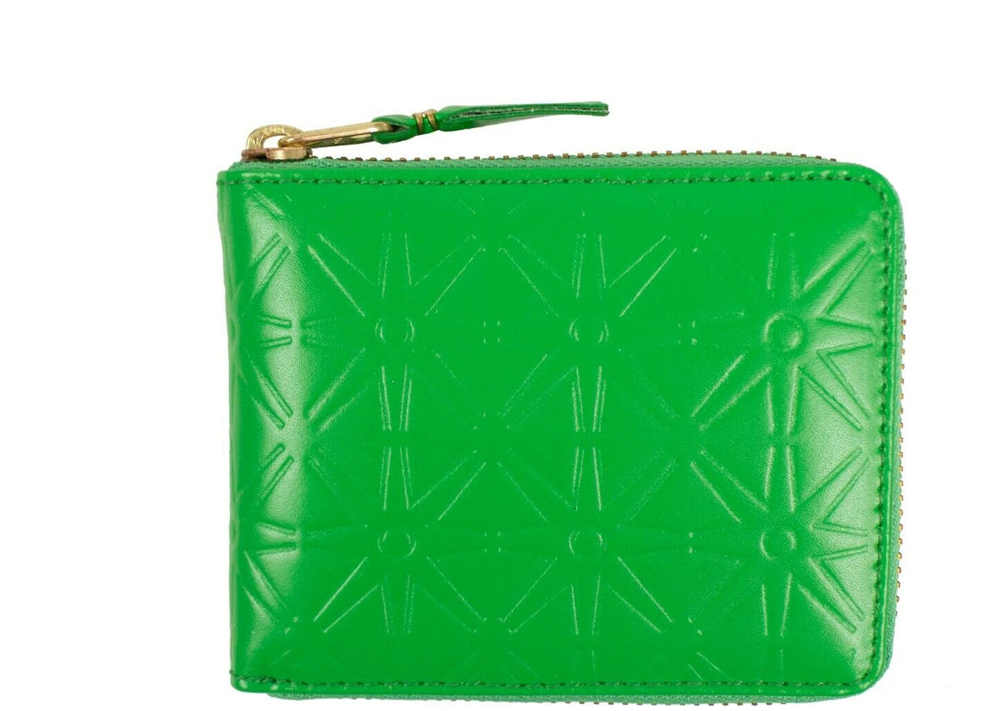 Comme des Garcons SA710EA Wallet Colour Embossed A Green