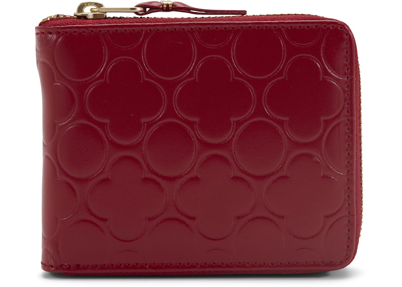 Comme des Garcons SA710EB Wallet Colour Embossed B Red