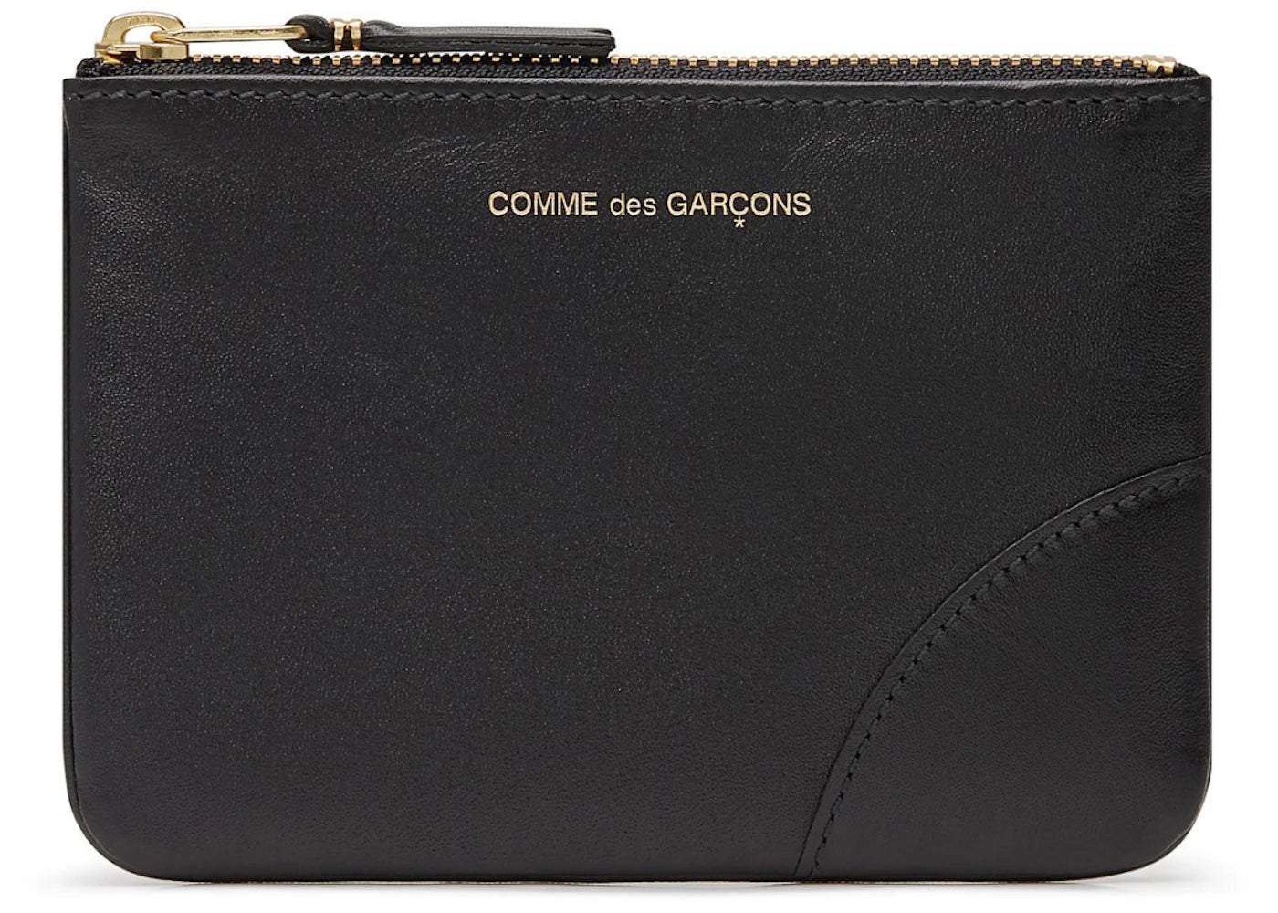 Comme des Garcons SA8100 Classic Plain Wallet Black