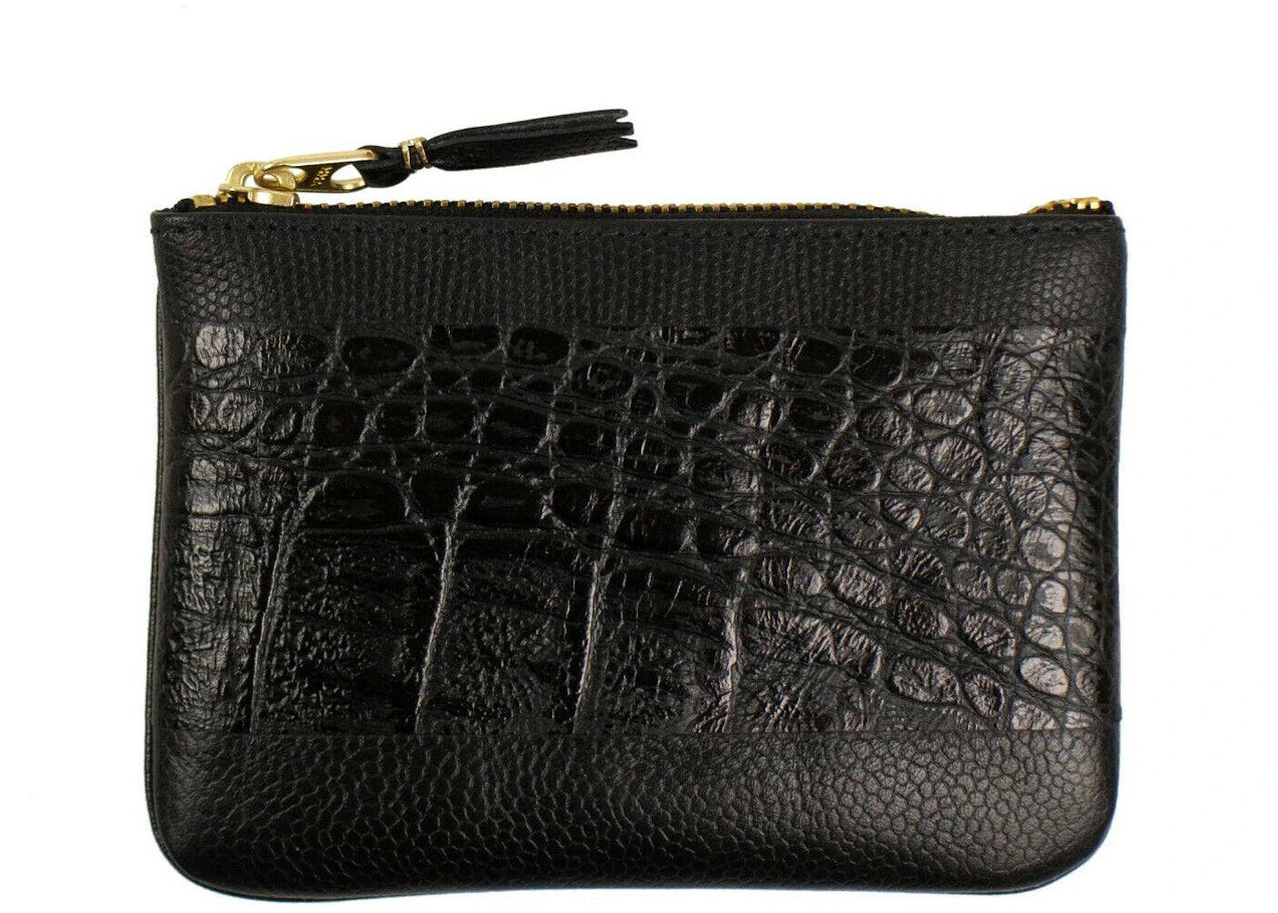 Comme des Garcons SA8100RP Wallet Reptile Embossed Black