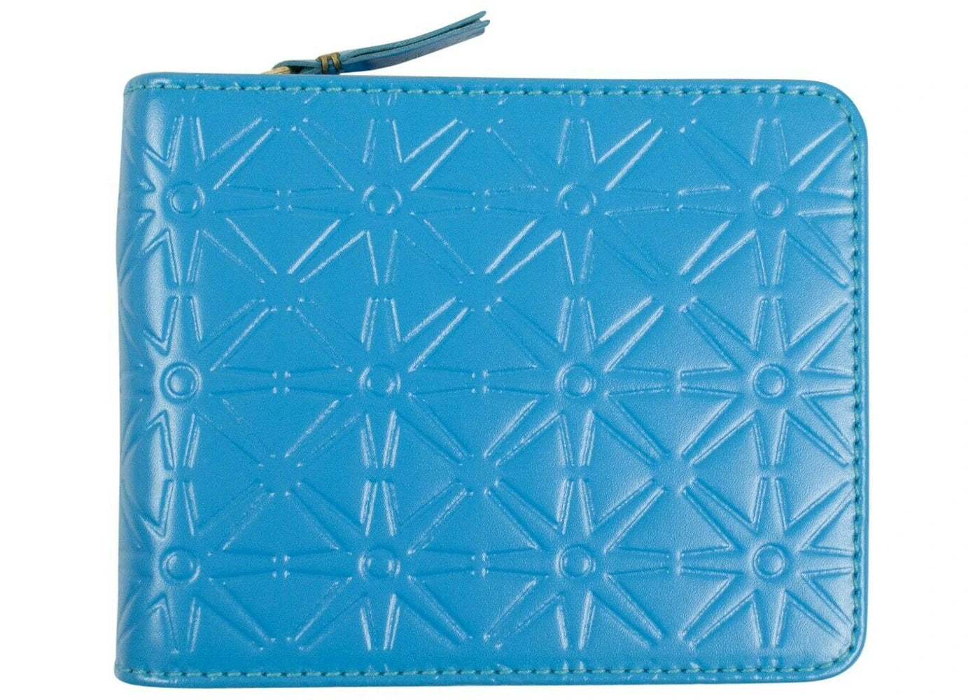 Comme des Garcons SA9100EA Wallet Colour Embossed A Blue