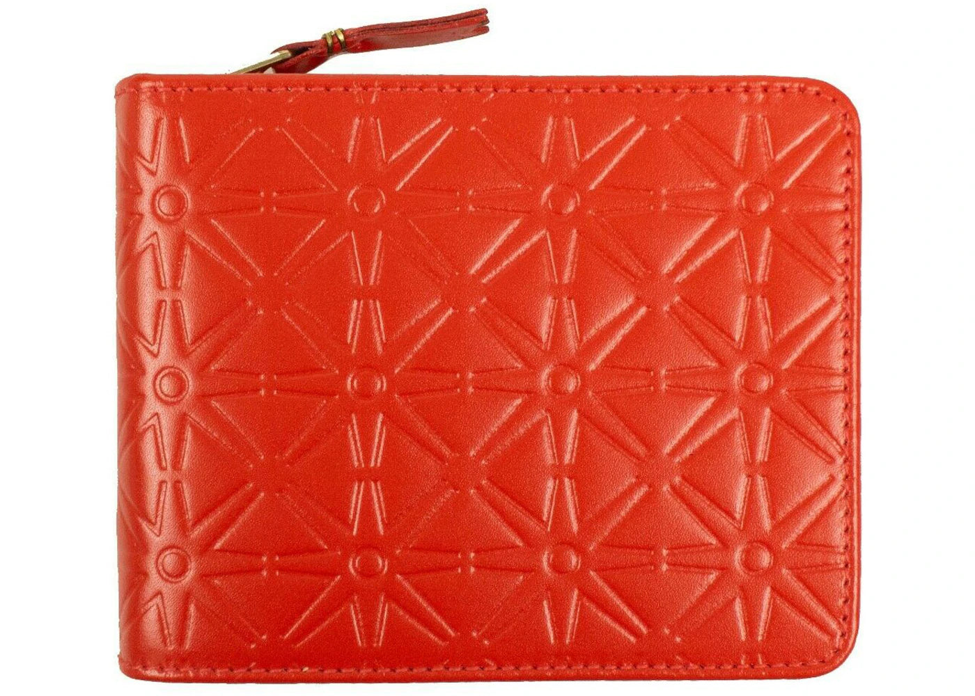 Comme des Garcons SA9100ECA Wallet Colour Embossed A Orange