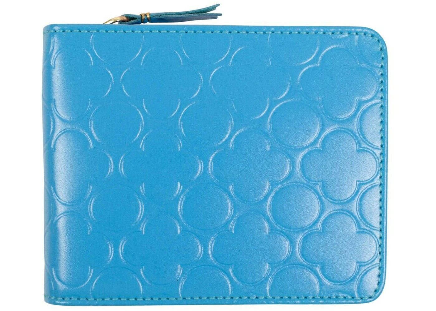 Comme des Garcons SA910EB Wallet Colour Embossed B Blue