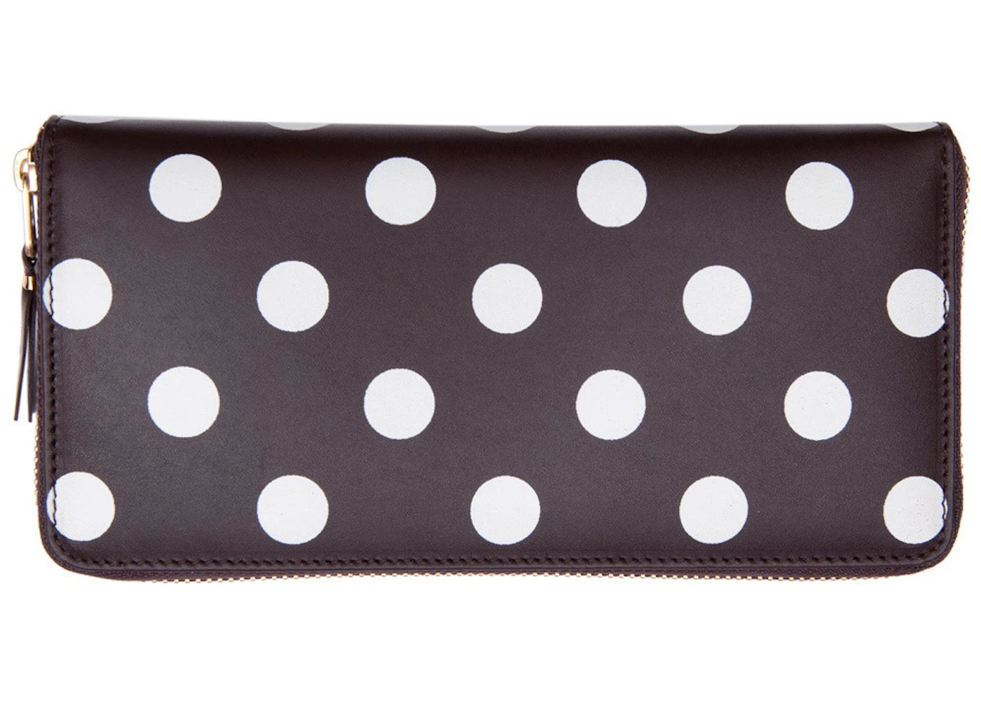 Comme des Garcons SA0110PD Wallet Polka Dots Brown