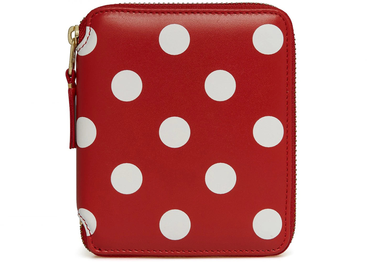 Comme des Garcons SA2100PD Wallet Polka Dots Red