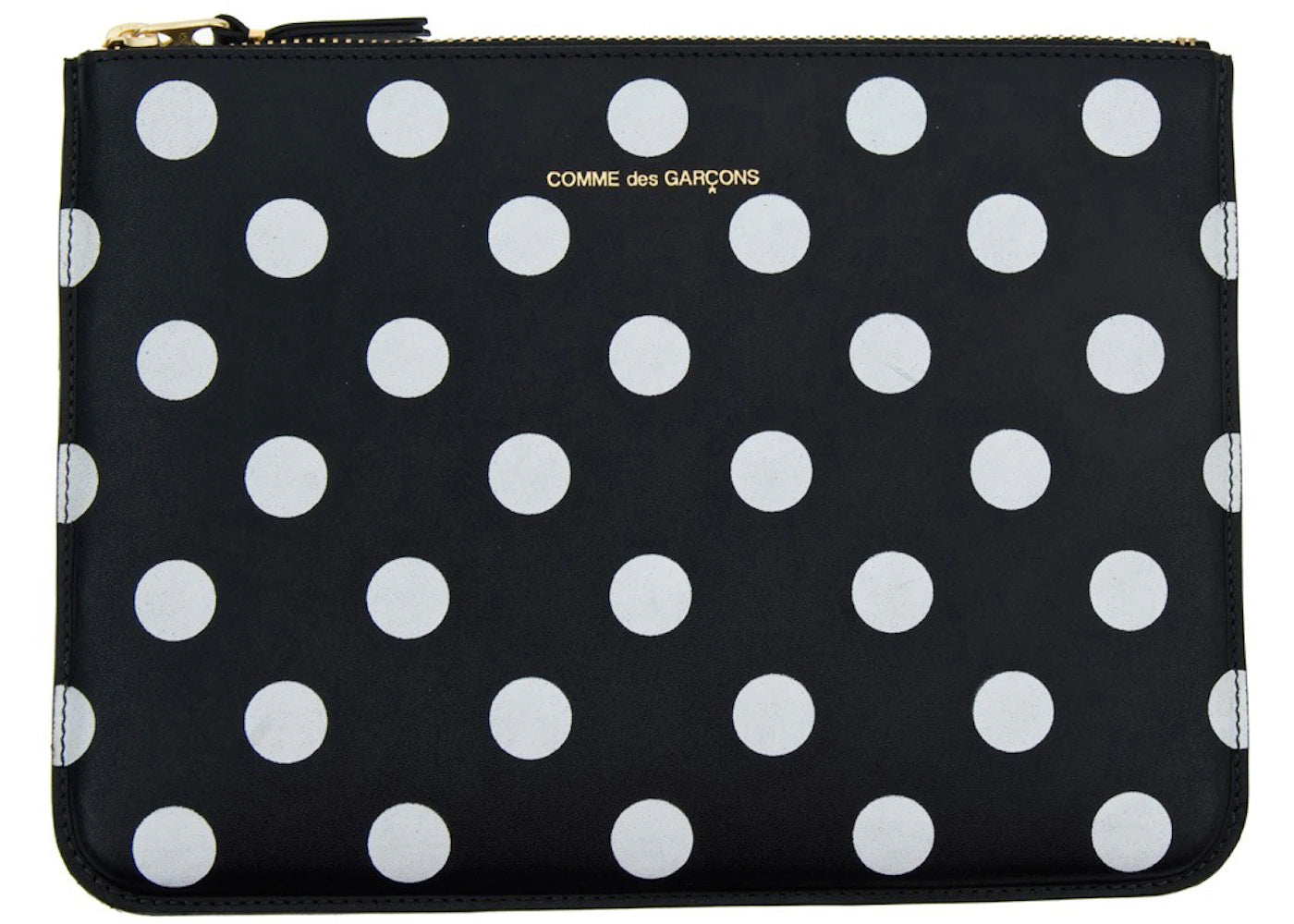 Comme des Garcons SA5100PD Wallet Polka Dots Black