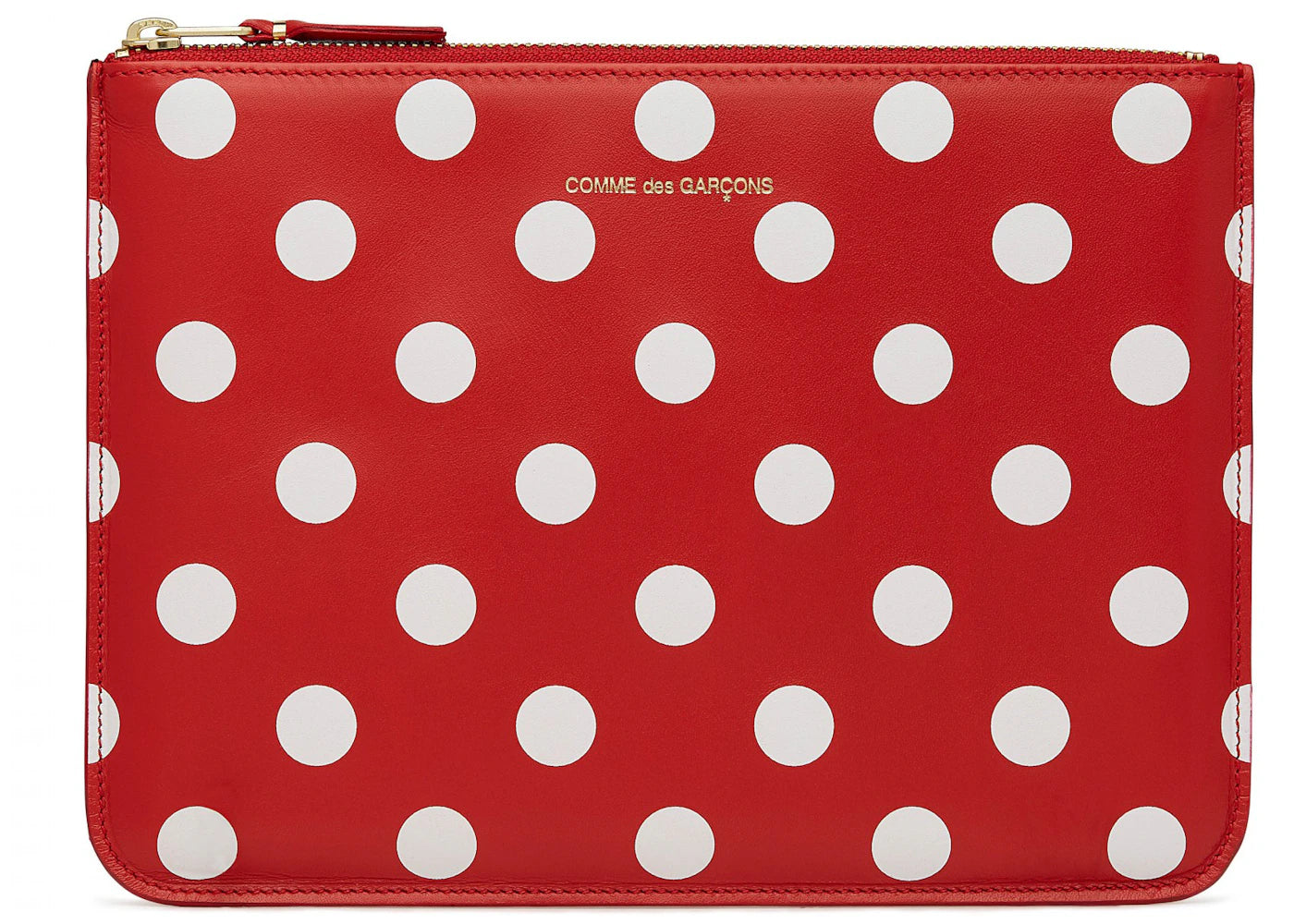 Comme des Garcons SA5100PD Wallet Polka Dots Red