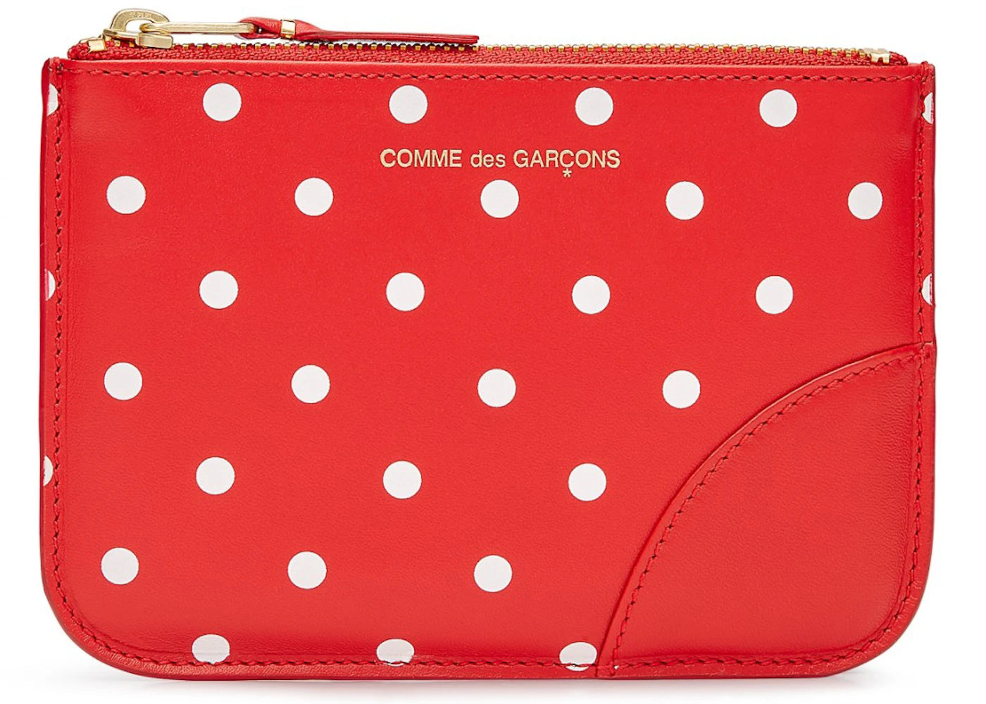 Comme des Garcons SA8100PD Wallet Polka Dots Red