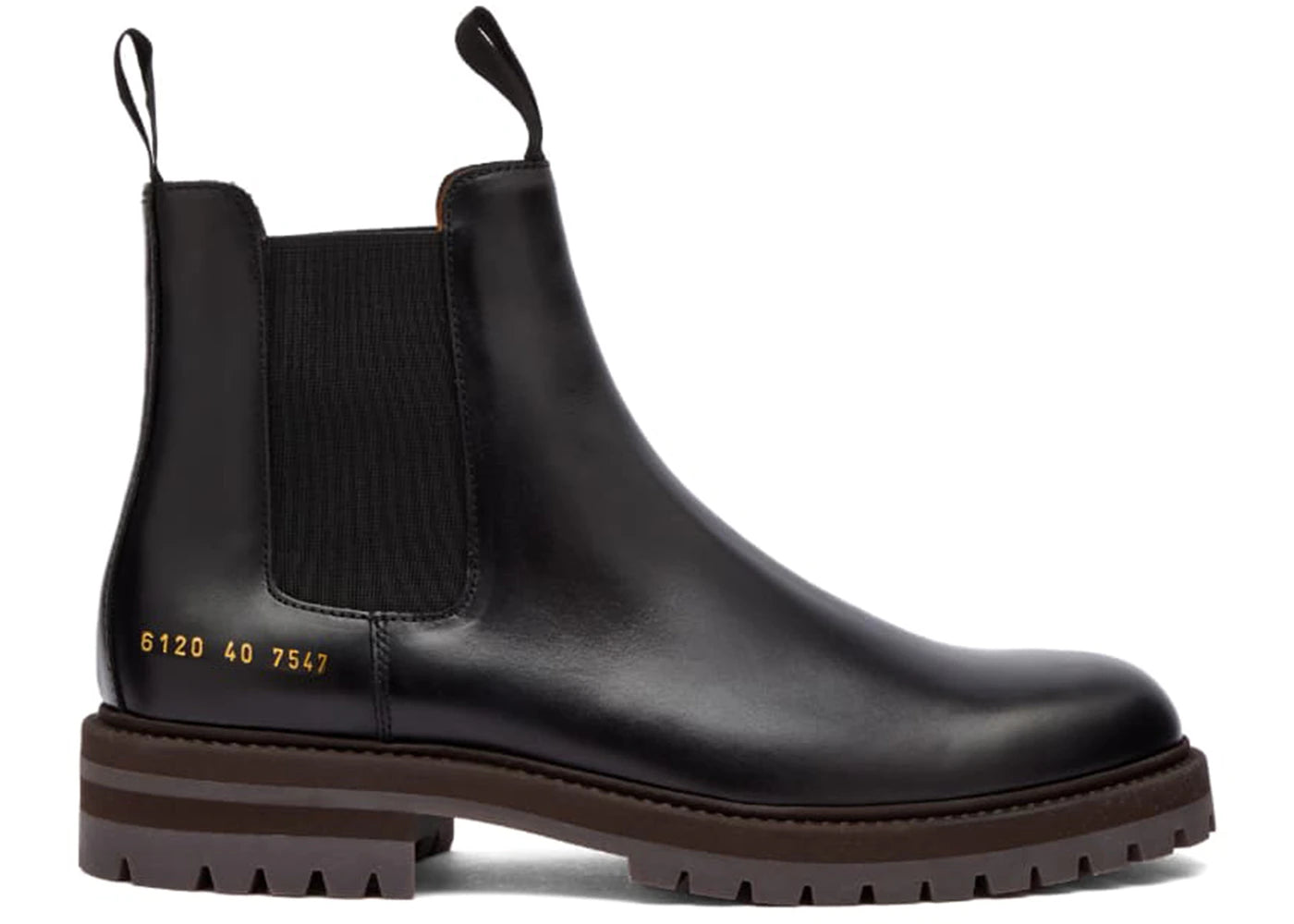 Common Projects Chelsea Leather Boot Black (Women's)