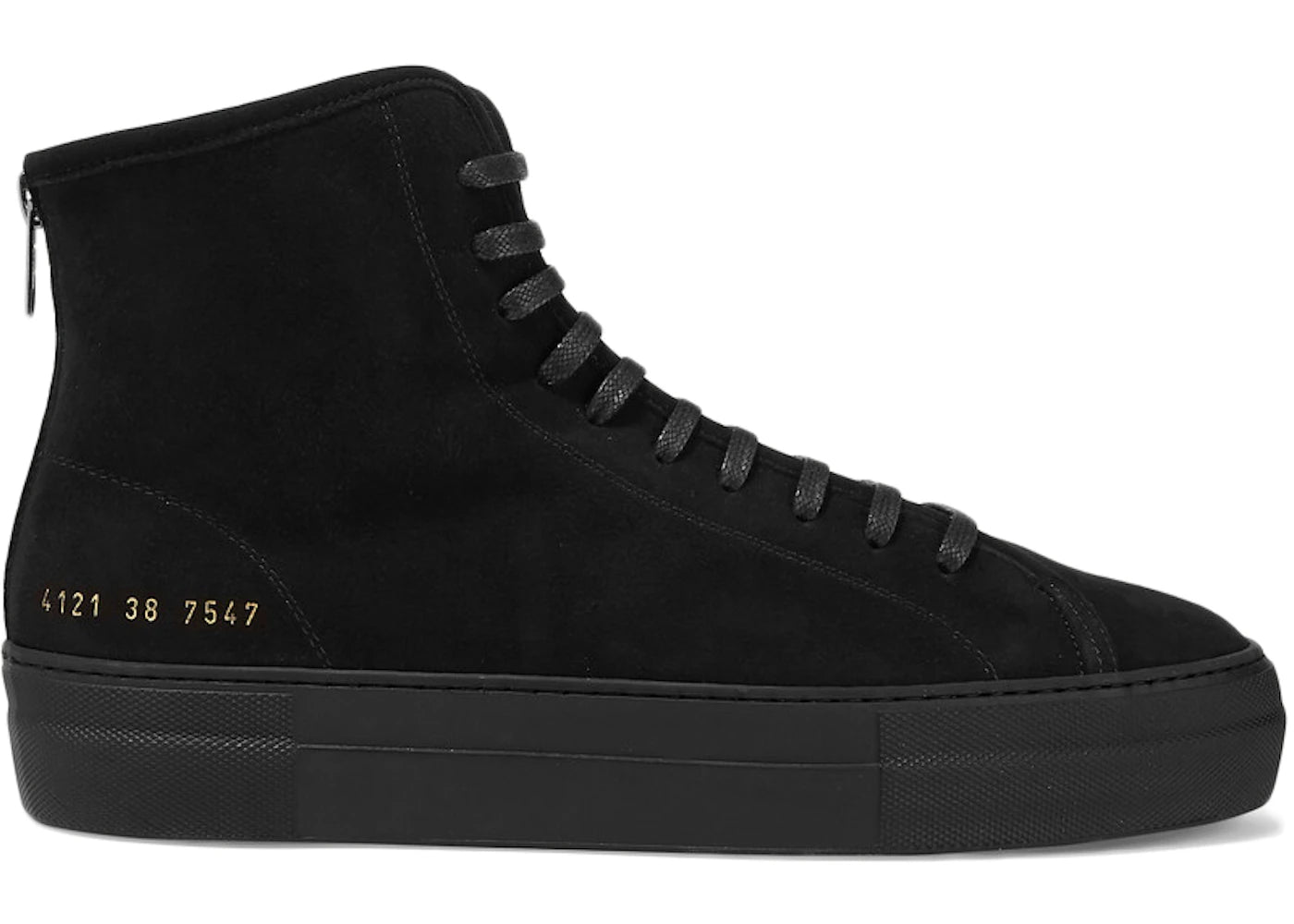 Common Projects Tournament Suede High Black (Women's)