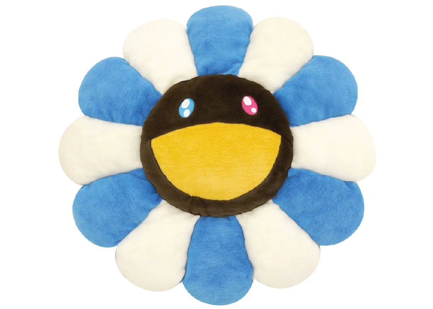 Takashi Murakami Flower Plush 1M Blue/White/Brown