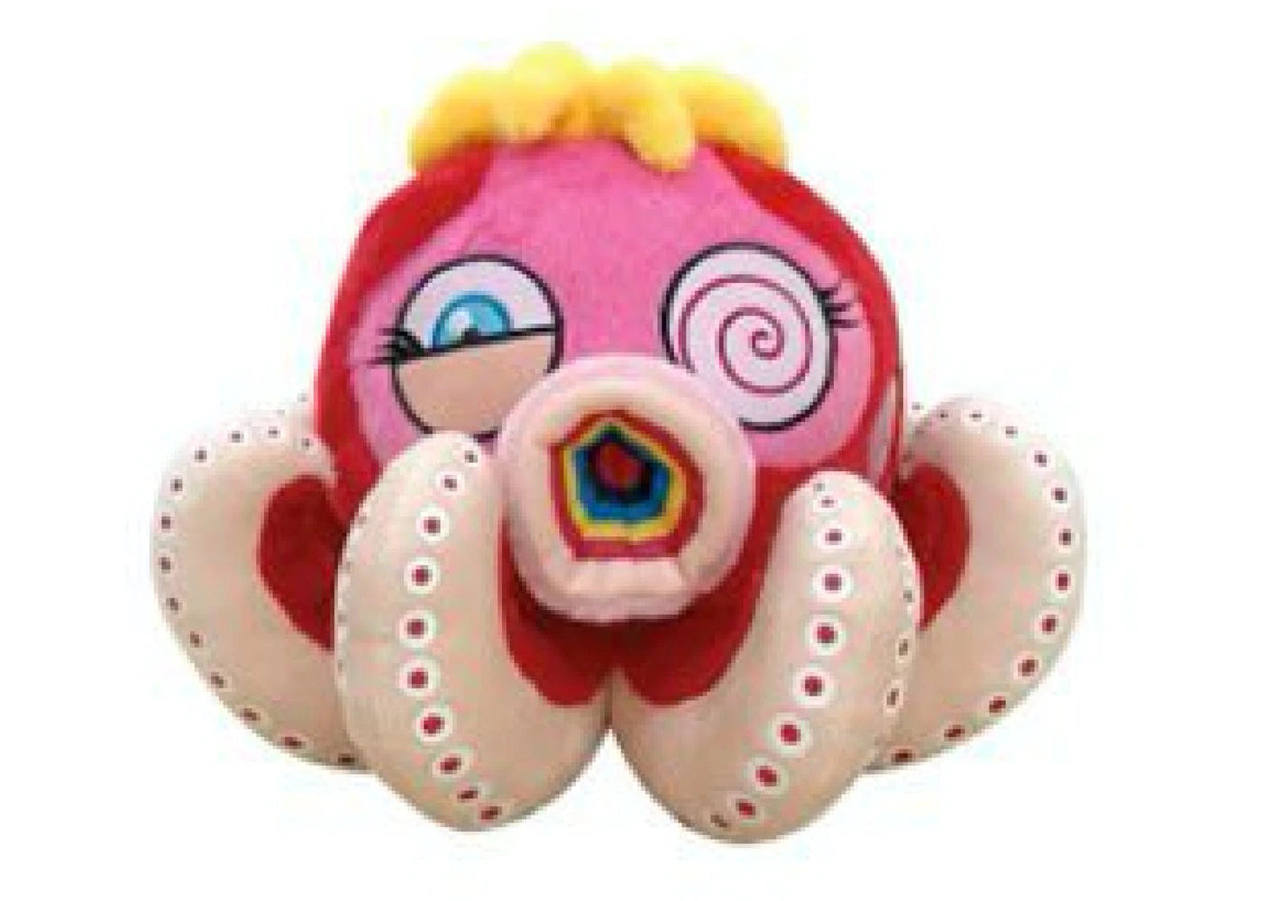 Takashi Murakami Octopus Large Plush Red