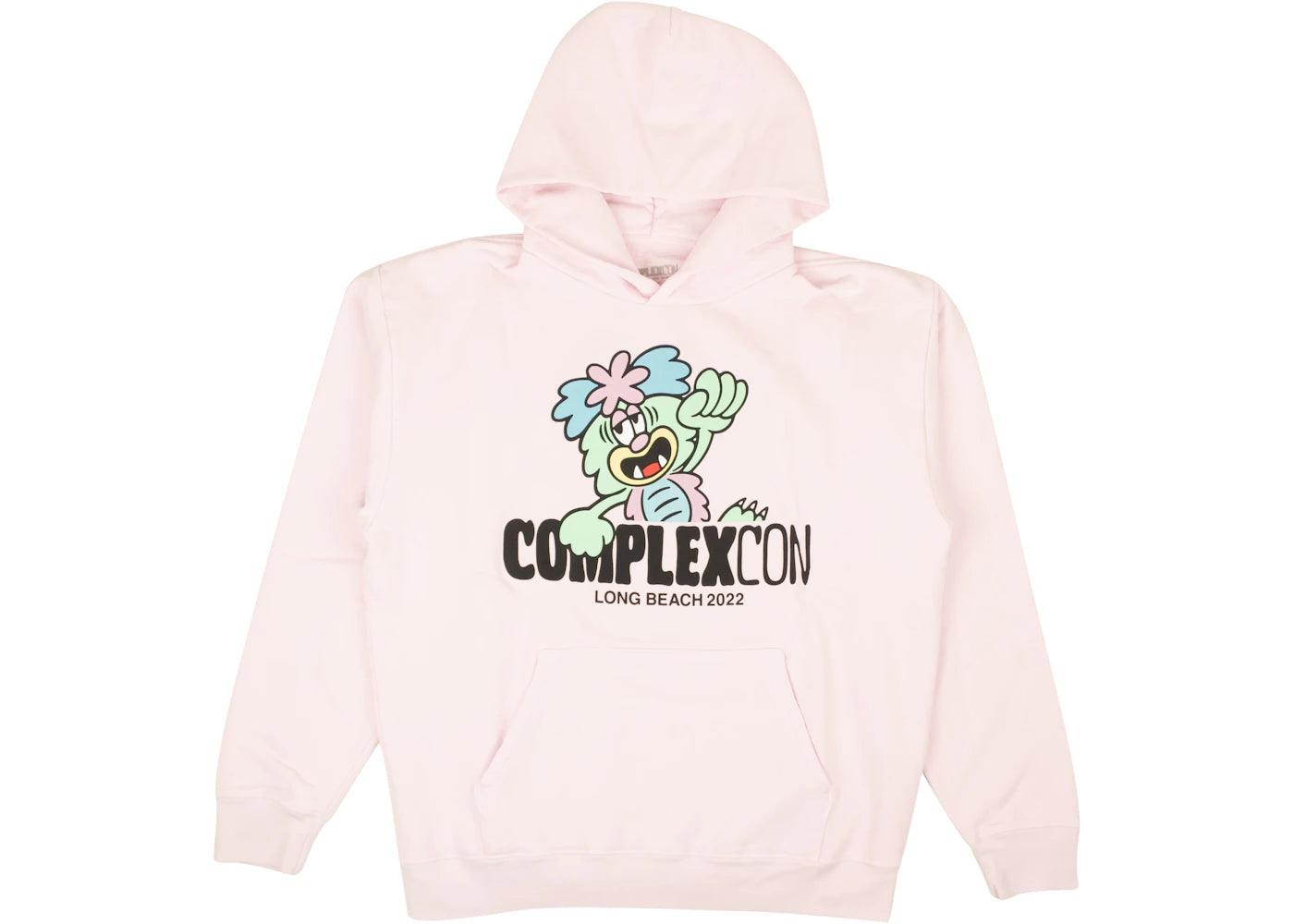 ComplexCon x Verdy Pink Logo Graphic Hoodie Pink