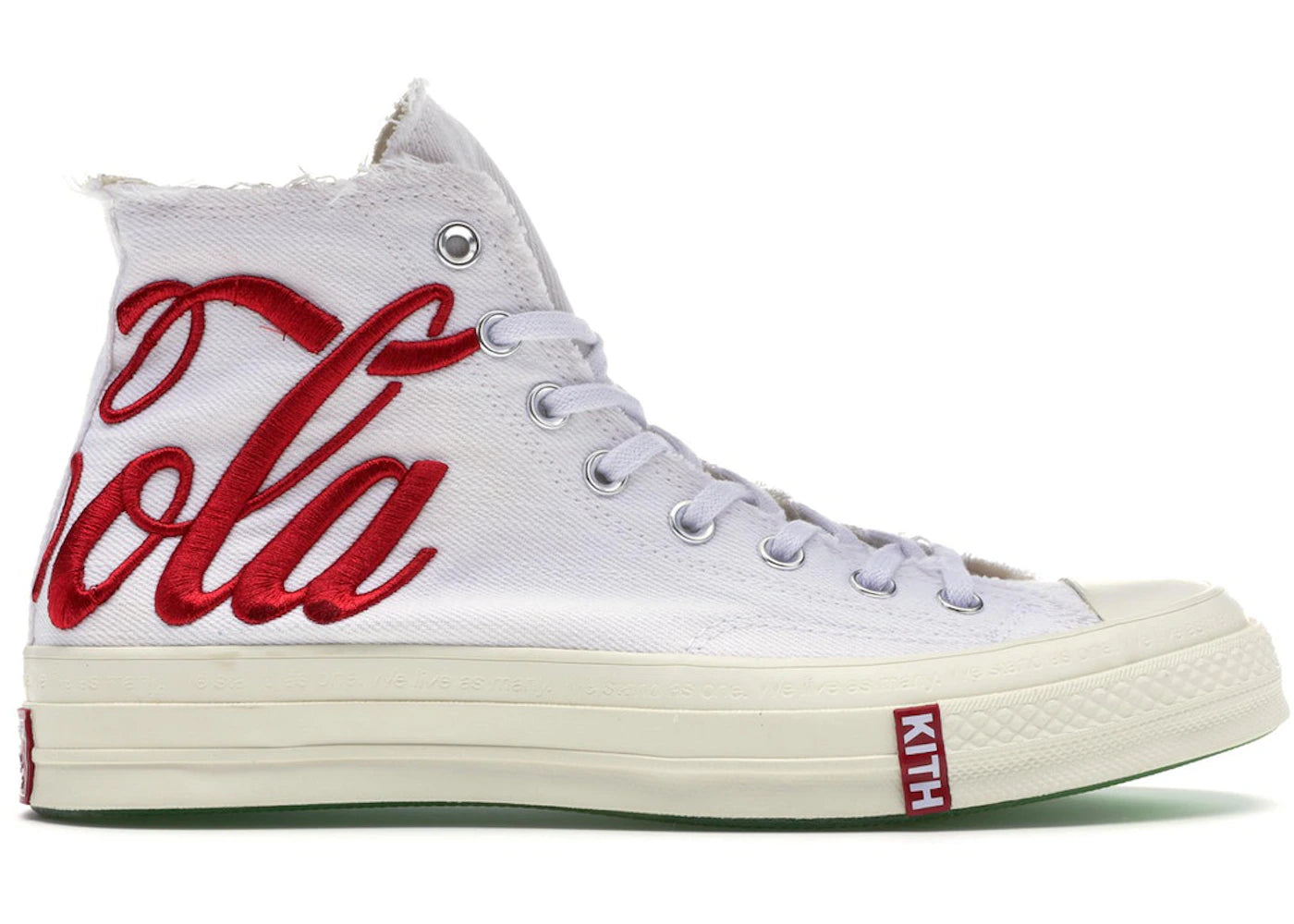 Converse Chuck Taylor All Star 70 Hi Kith x Coca Cola White