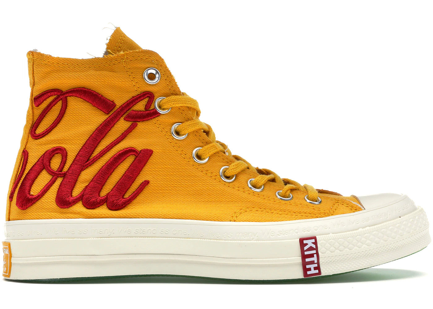 Converse Chuck Taylor All Star 70 Hi Kith x Coca Cola Yellow