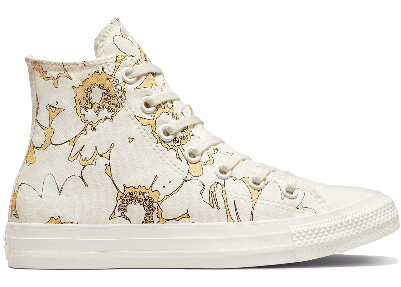 Converse Side Rings Converse Chuck Taylor All Star Crafted Florals Egret (Women's) – Side Kicks