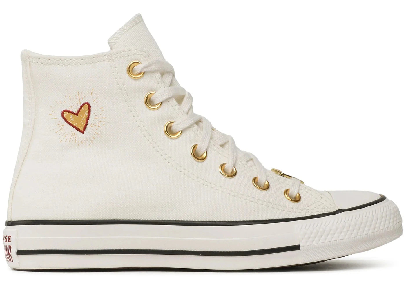 Converse Chuck Taylor All Star Hi Valentine's Day Vintage White (2023) (Women's)