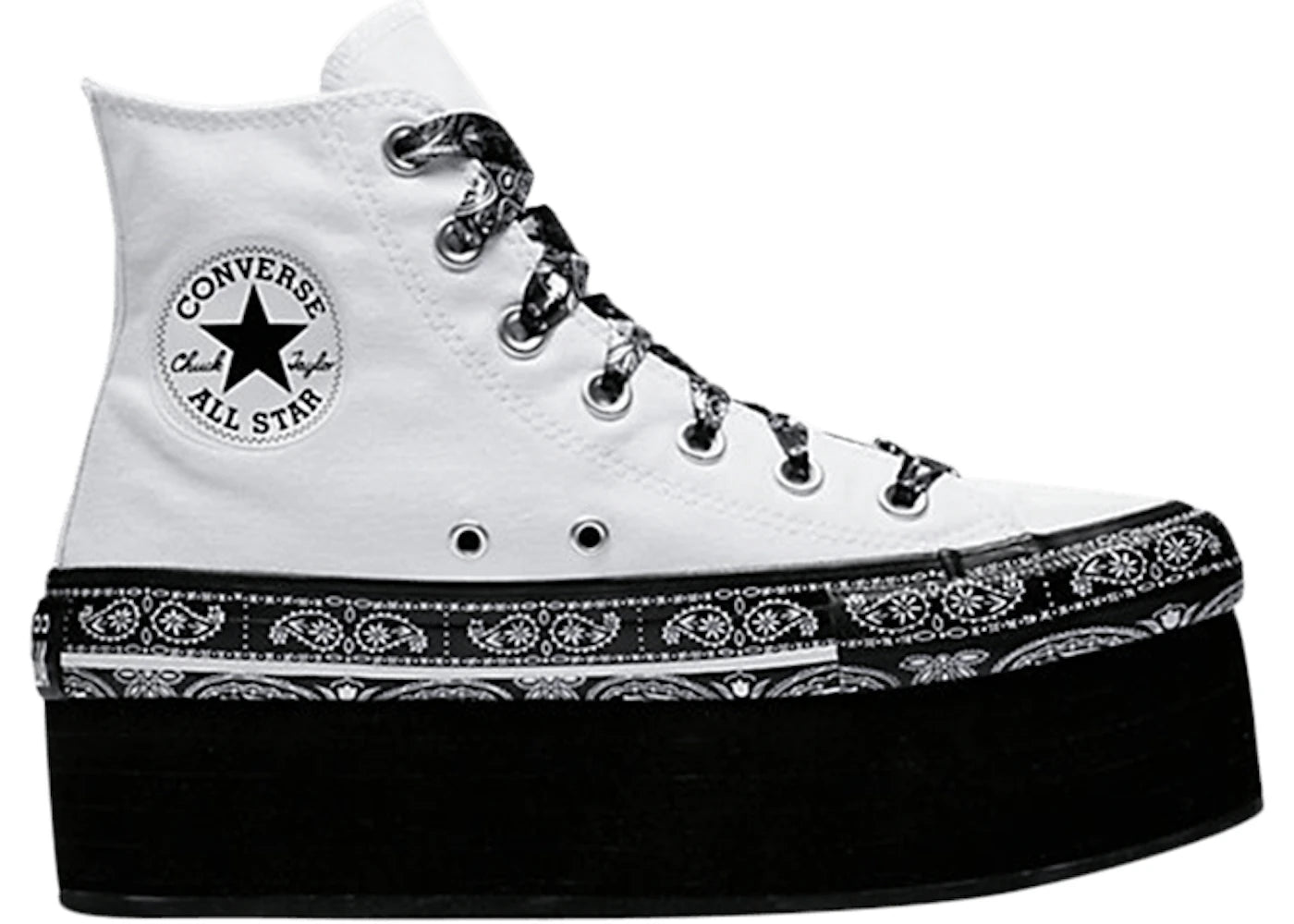 Converse Chuck Taylor All Star Platform High Miley Cyrus White (Women's)