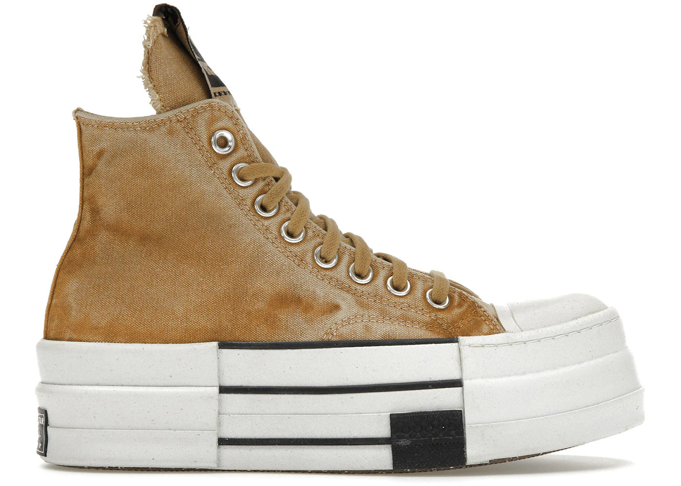 Converse DBL DRKSTAR Chuck Taylor All Star 70 Hi Rick Owens DRKSHDW Overdye Blonde
