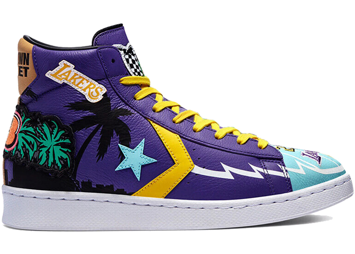 Converse Pro Leather Chinatown Market NBA Los Angeles Lakers