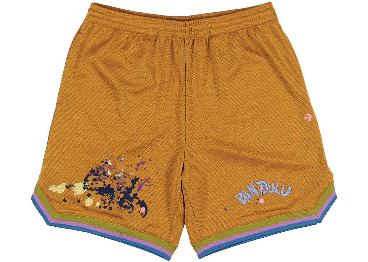 Converse x Bandulu Basketball Shorts Brown/Wood Thrush