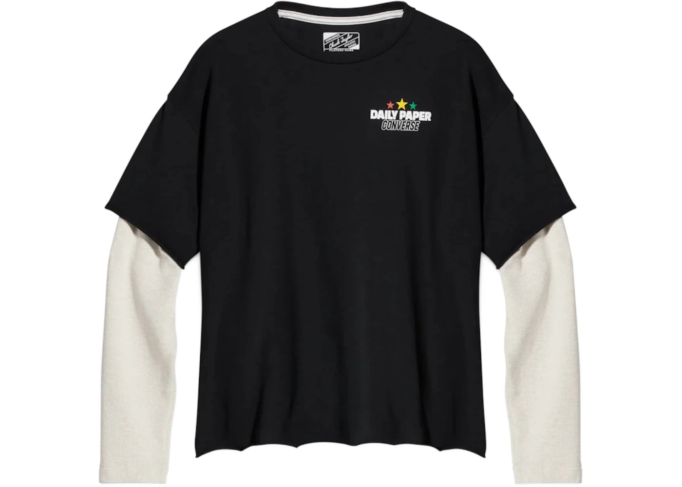 Converse x Daily Paper Thermal T-shirt Black/White