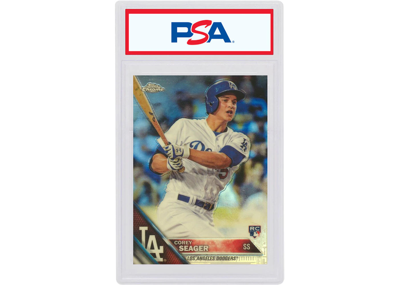 Corey Seager 2016 Topps Chrome Rookie Refractor #150 (PSA or BGS Graded)