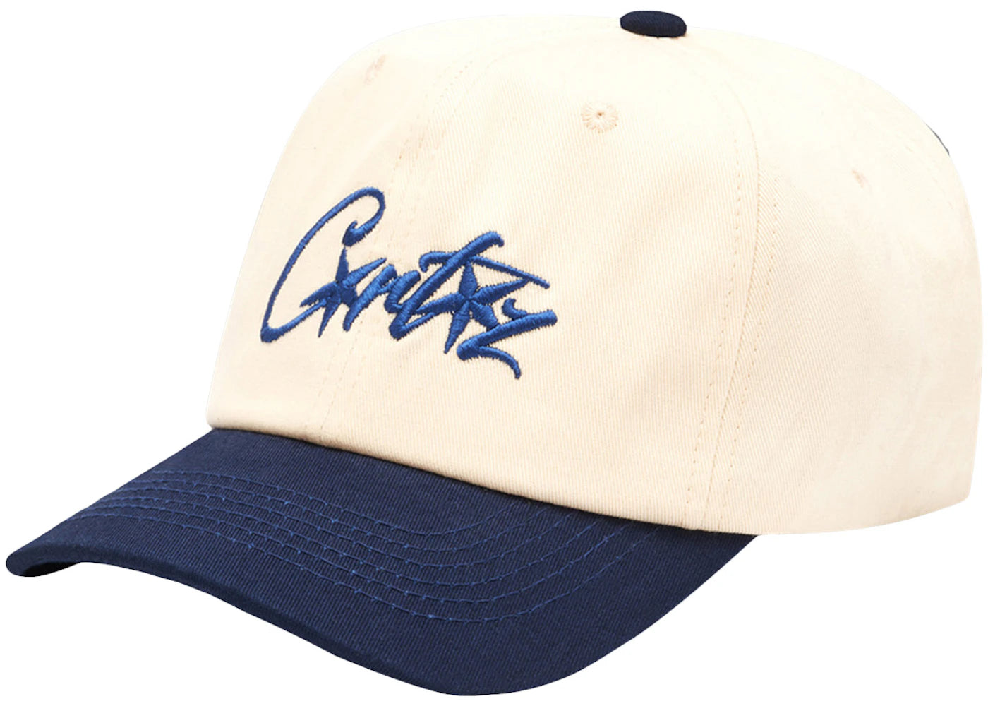 Corteiz 6-Panel Cap Cream