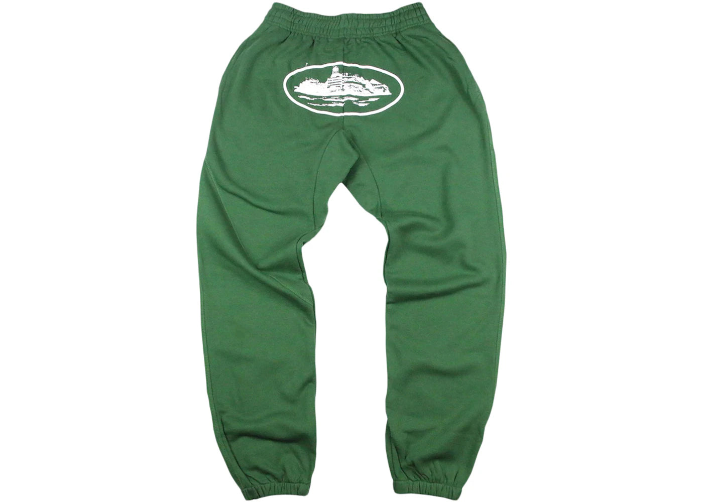 Corteiz Alcatraz Bottoms Green/White