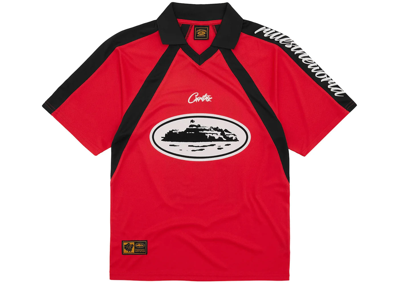 Corteiz Alcatraz Football Jersey Red