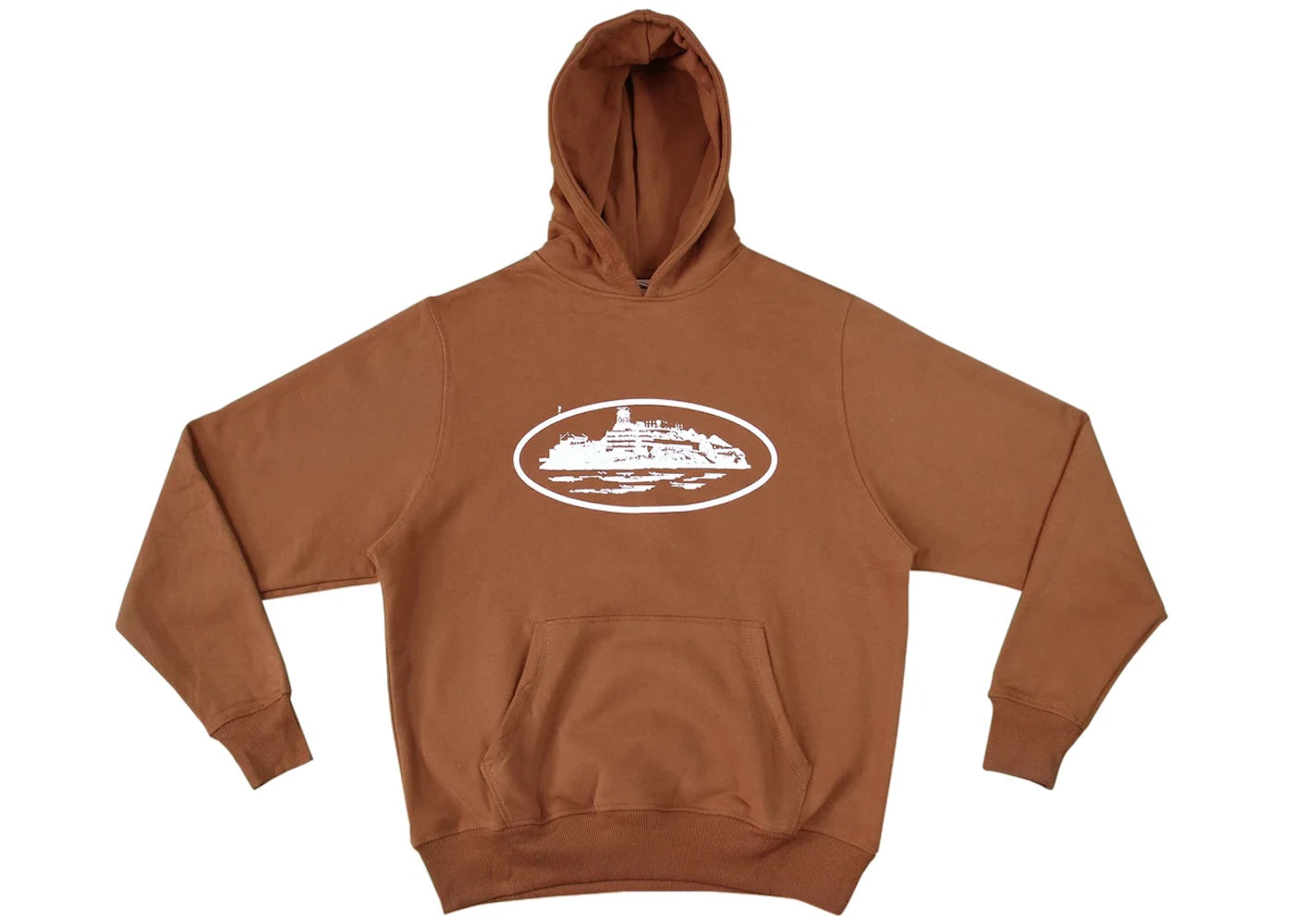 Corteiz Alcatraz Hoodie Hazel