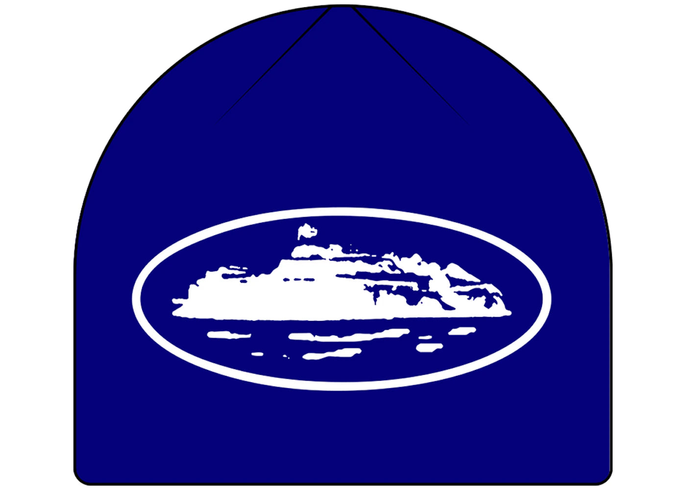 Corteiz Alcatraz Skully Royal Blue