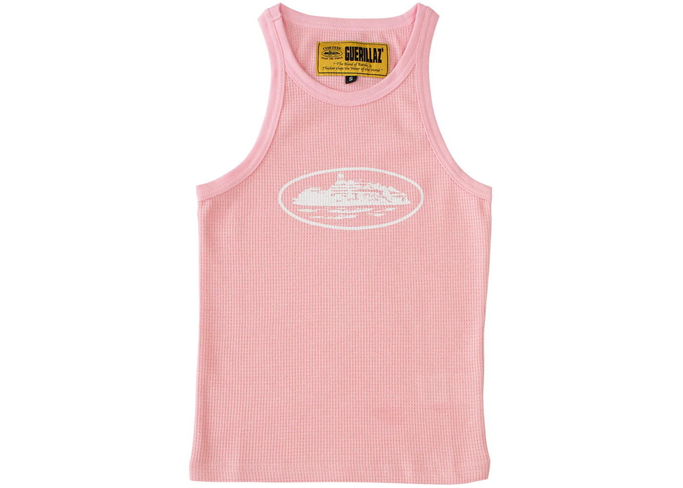 Corteiz Alcatraz Tank Top Baby Pink