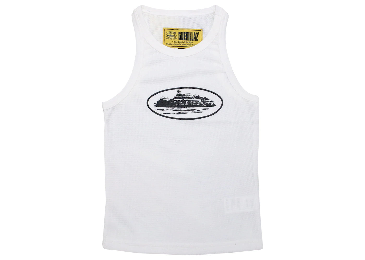 Corteiz Alcatraz Tank Top (Women's) White/Black