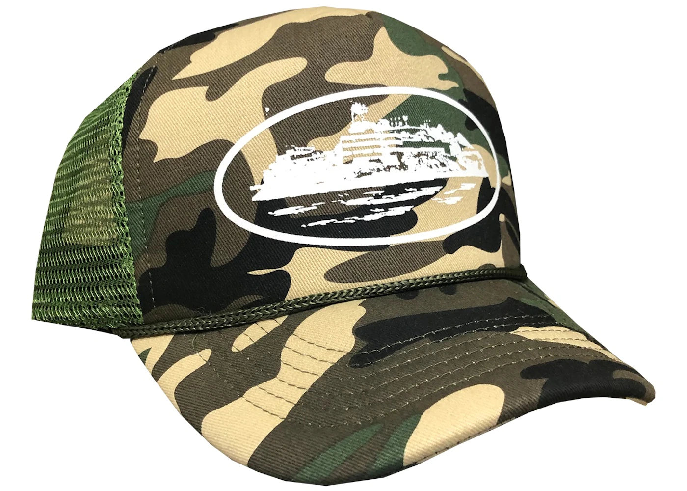 Corteiz Alcatraz Trucker Hat Camo