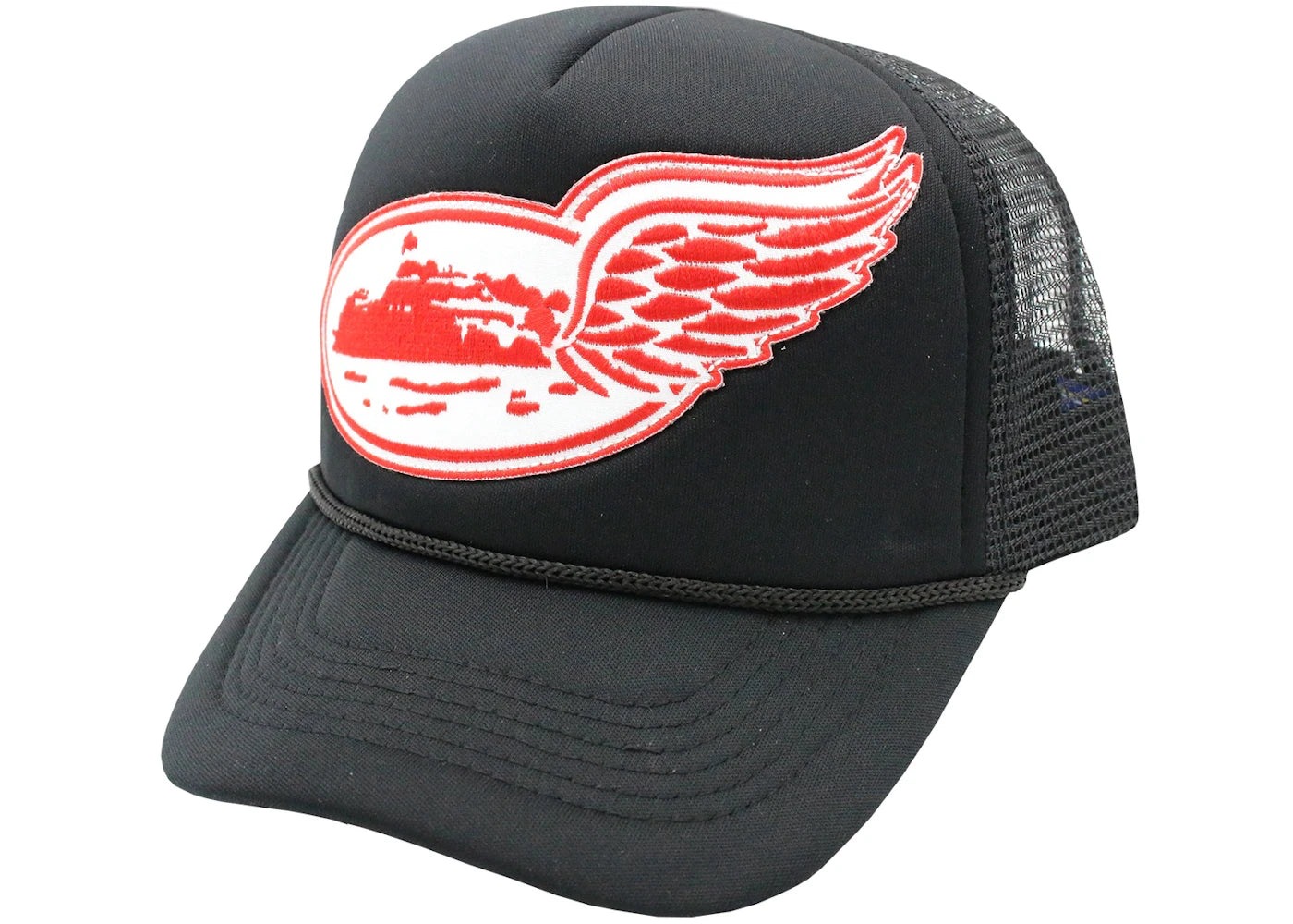 Corteiz Alcatraz Wing Trucker Hat Black/Red/White