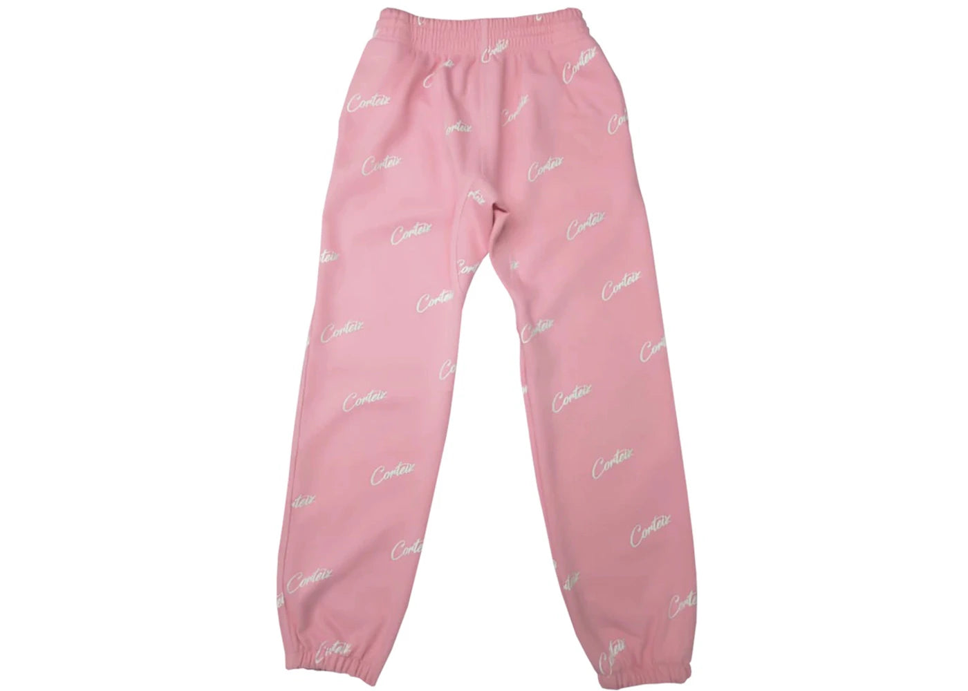 Corteiz All Over Print Joggers Wavy Pink