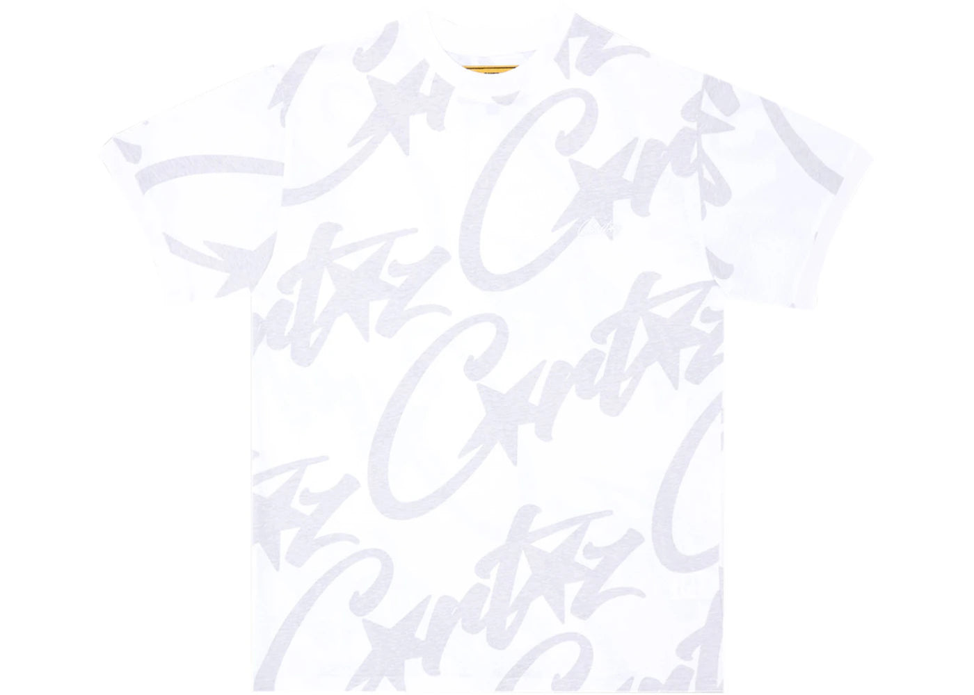 Corteiz Allstarz Allover T-shirt White
