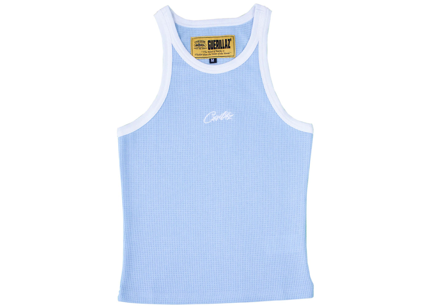 Corteiz Allstarz Contrast Tank Top (Women's) Baby Blue