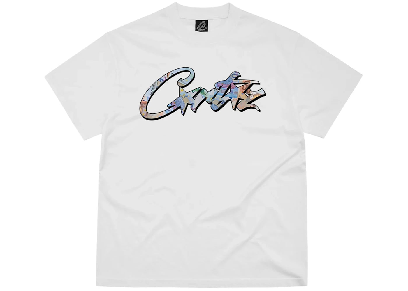 Corteiz Allstarz Euros Tee White