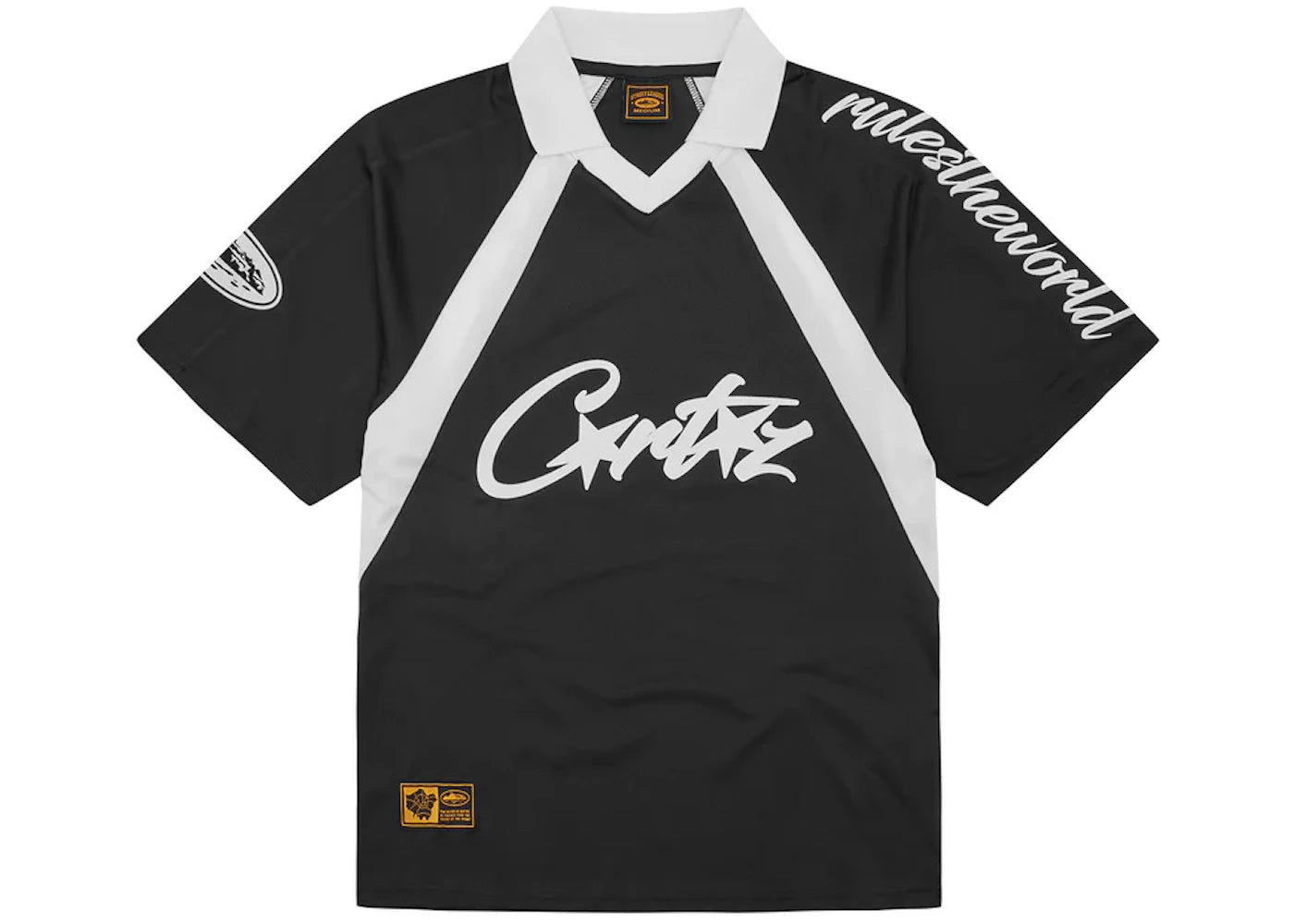 Corteiz Allstarz Football Jersey Black