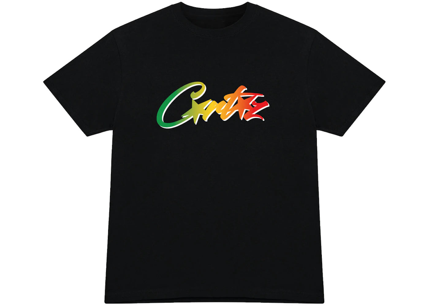 Corteiz Allstarz Gradient Carni T-shirt Black