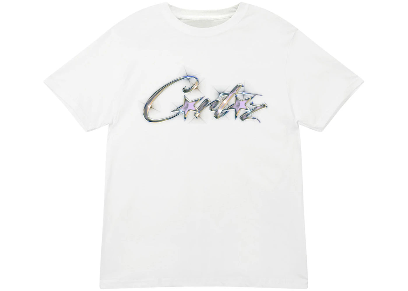 Corteiz Allstarz Sparkle T-Shirt White