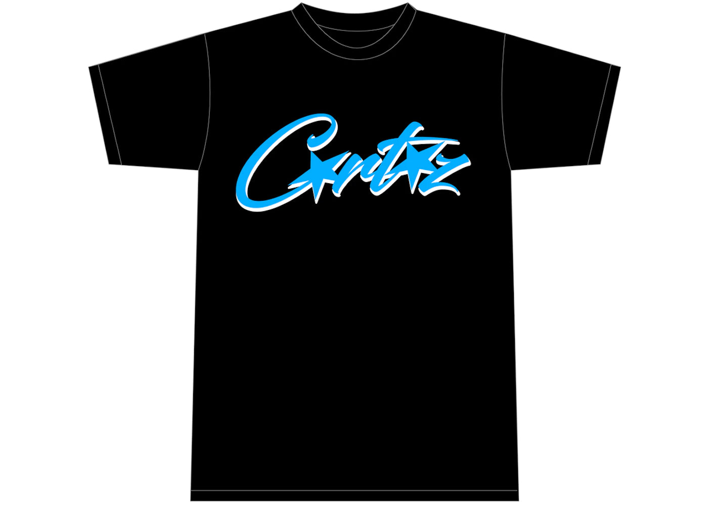 Corteiz Allstarz T-shirt Black