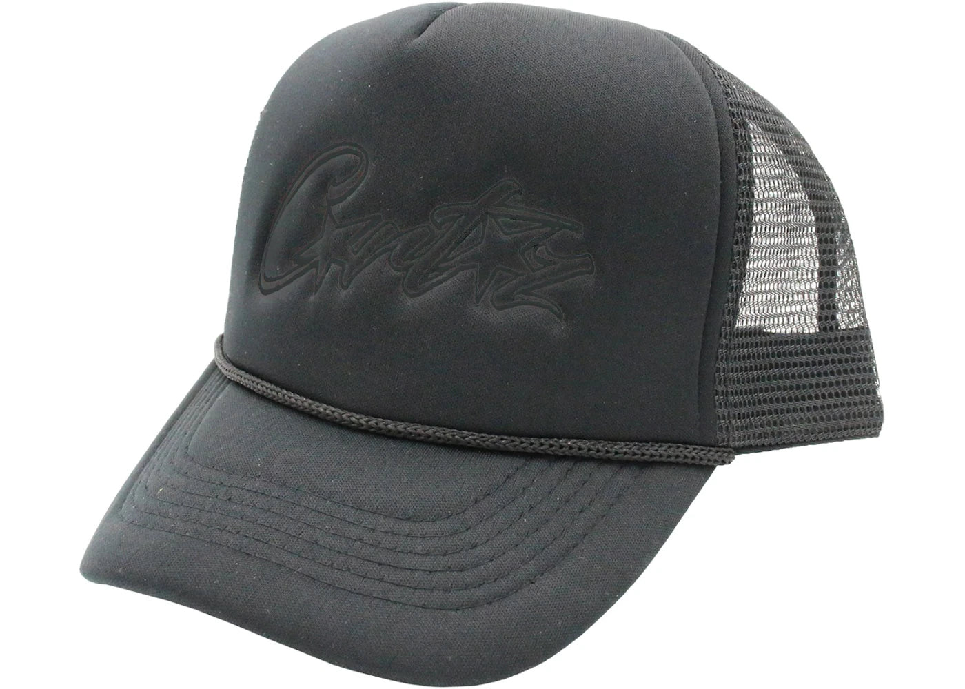 Corteiz Allstarz Trucker Hat Black