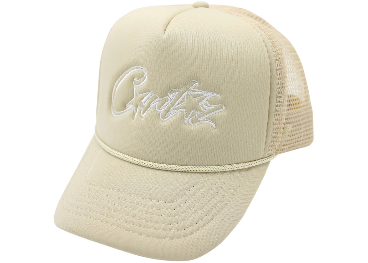 Corteiz Allstarz Trucker Hat Cream