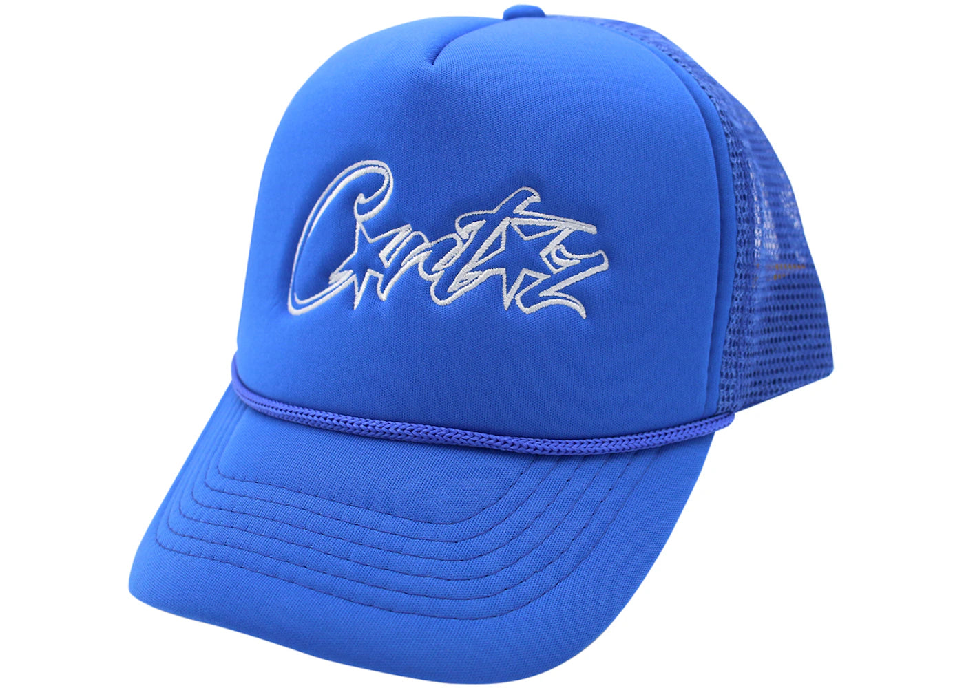 Corteiz Allstarz Trucker Hat Royal Blue