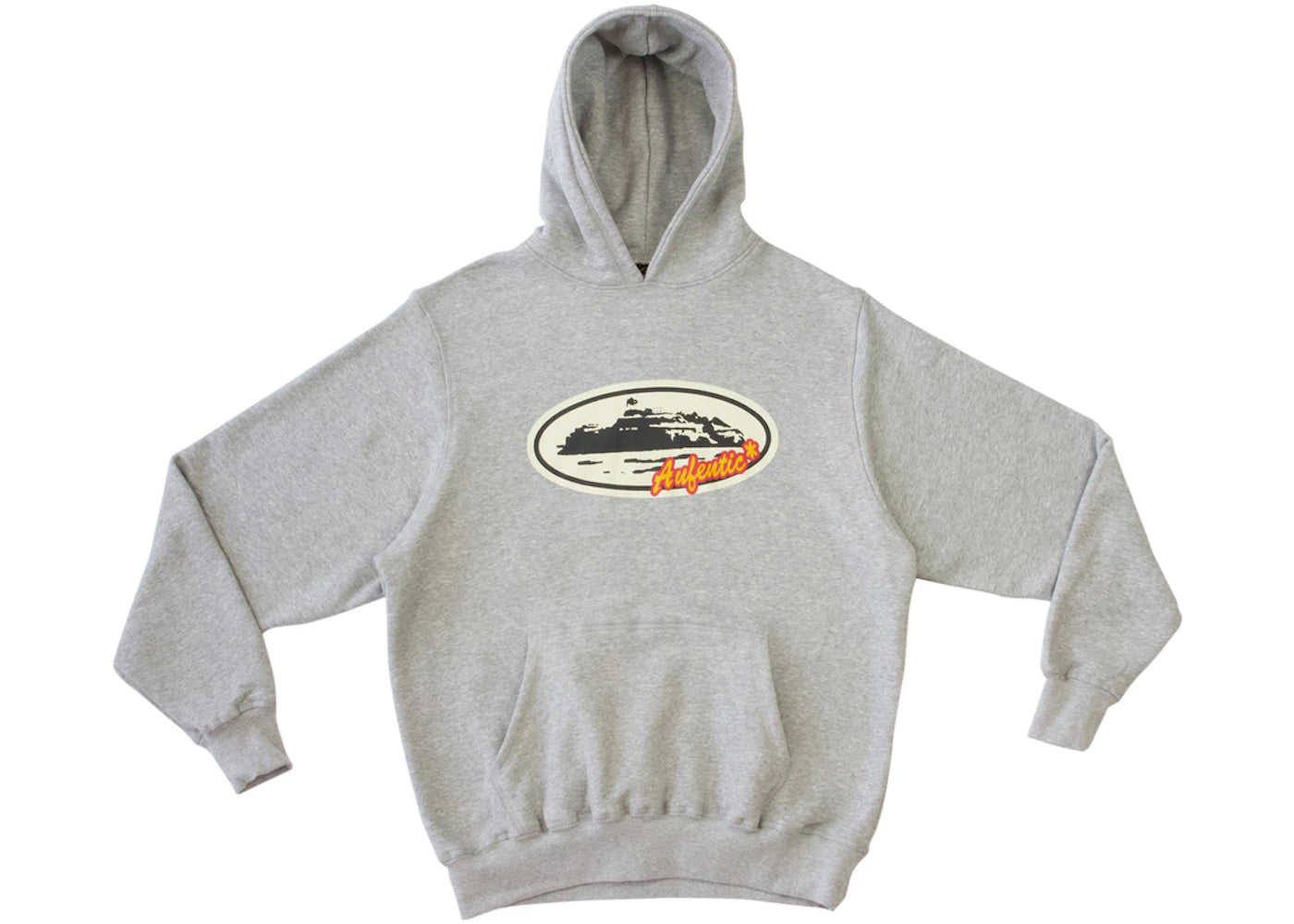 Corteiz Aufentic Hoodie Grey