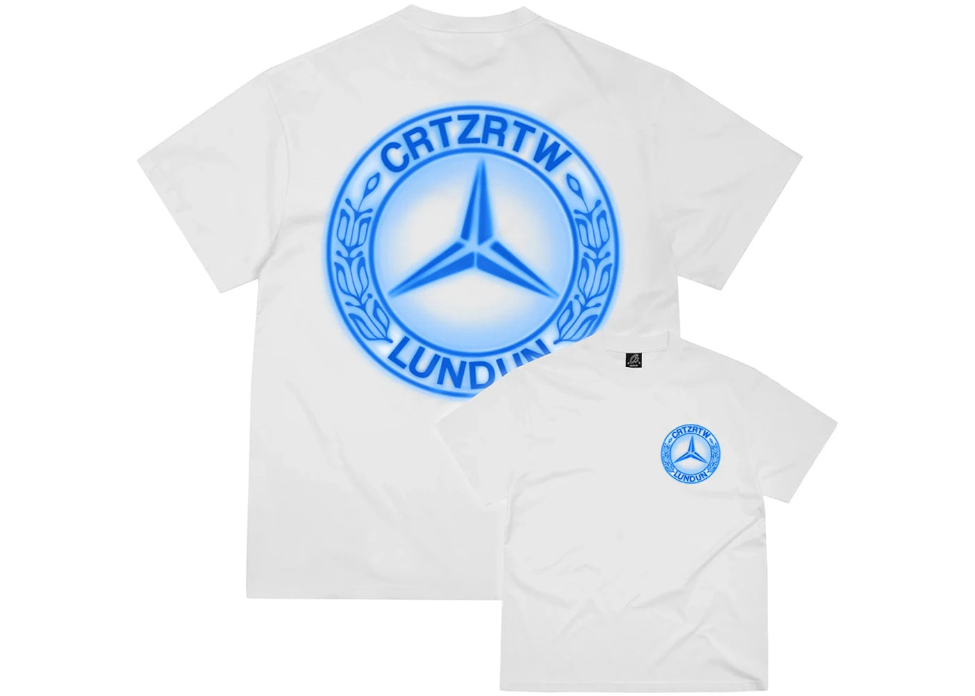 Corteiz Benz Tee White