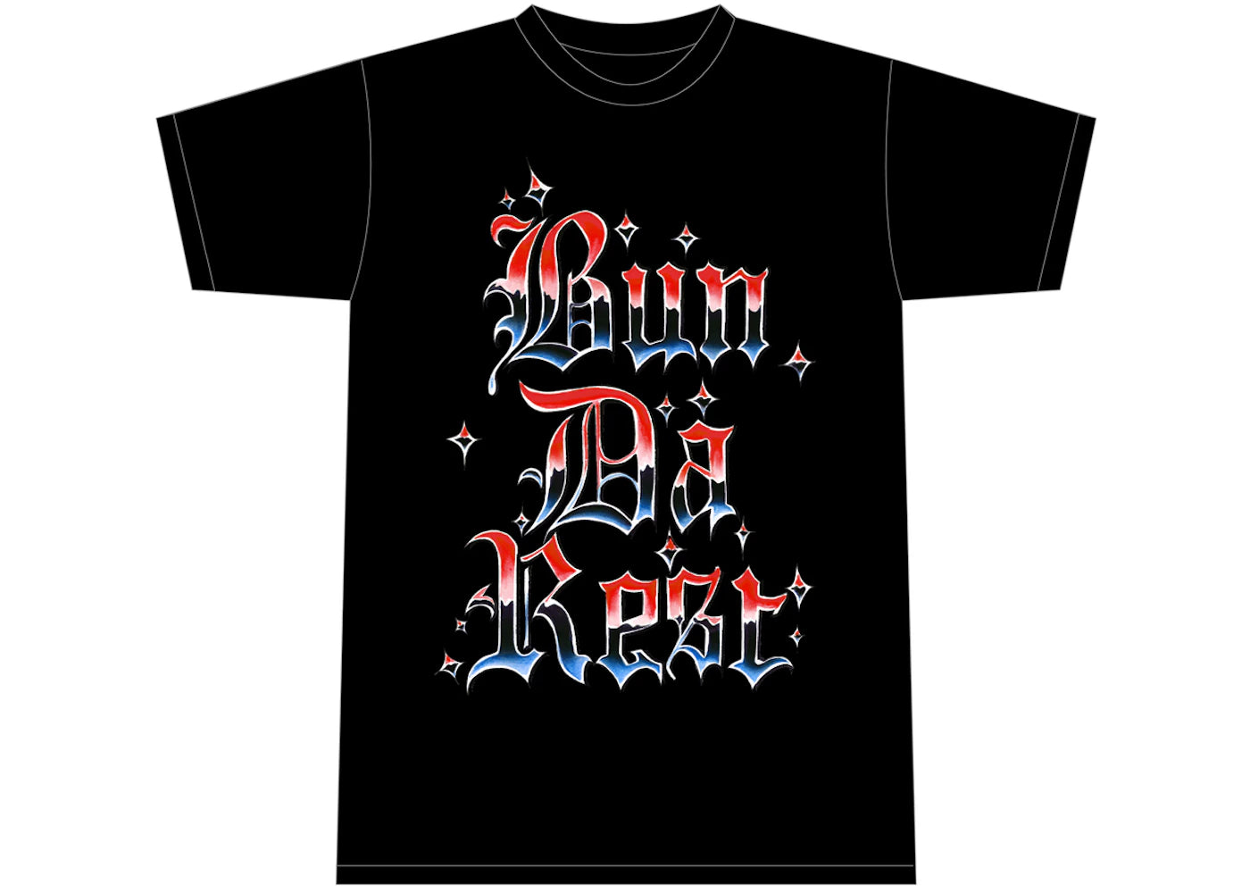Corteiz Bun Da Rest Royale T-shirt Black